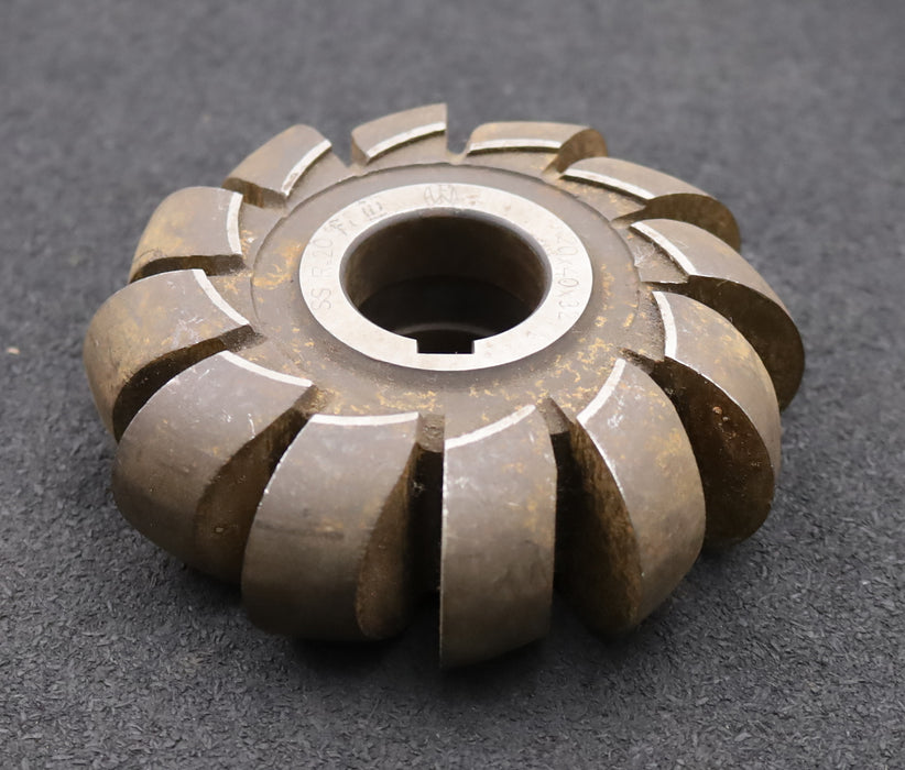 Bild des Artikels Halbrund-Formfräser-konvex-Radiusfräser-Radius-20mm-Ø120x40xØ32mm-mit-LKN-BP-III