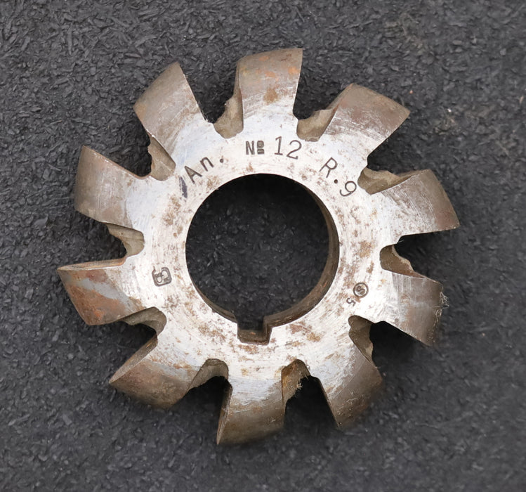 Bild des Artikels Halbrund-Formfräser-konvex-Radiusfräser-Radius-9mm-Ø73x18xØ27mm-mit-LKN