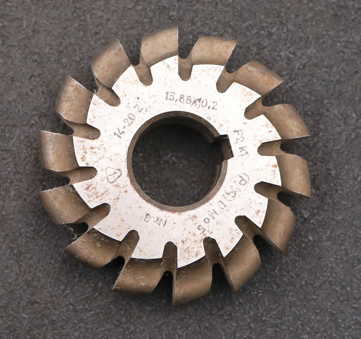 Bild des Artikels PWS-Rollkettenrad-Formfräser-Teilung=-15,88mm-RollenØ-10,2mm