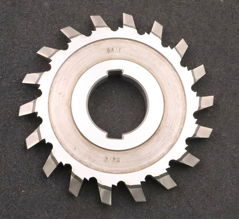 Bild des Artikels PWS-Zahnstangen-Formfräser-m=-6,0mm-BP-II-EGW-20°-Ø170xØ27mm-2x-LKN-18-Spannuten