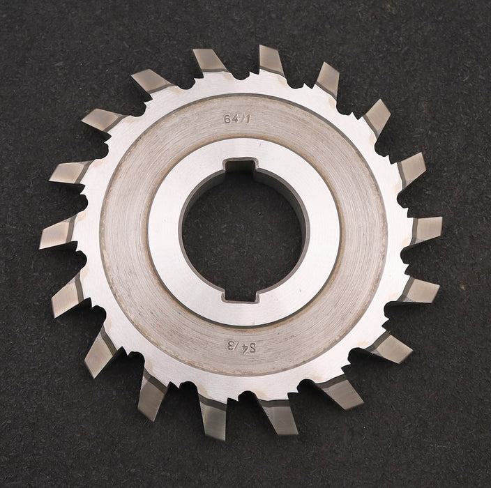 Bild des Artikels PWS-Zahnstangen-Formfräser-m=-6,0mm-BP-II-EGW-20°-Ø170xØ27mm-18-Spannuten