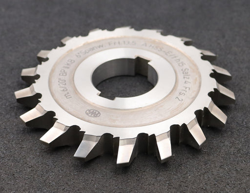 Bild des Artikels PWS-Zahnstangen-Formfräser-m=-6,0mm-BP-II-EGW-20°-mit-2x-LKN-Ø170xØ27mm