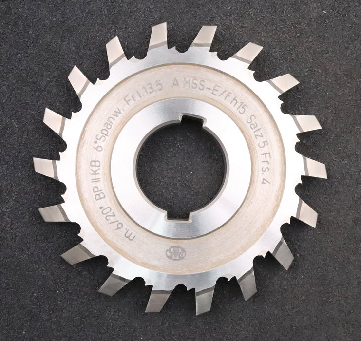 Bild des Artikels PWS-Zahnstangen-Formfräser-m=-6,0mm-BP-II-EGW-20°-Ø170xØ27mm-mit-2x-LKN