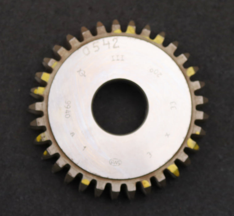 Bild des Artikels PWS-Scheibenschneidrad-m=-3mm-EGW-20°-Z=-33-BP-III-Ø106x20xØ1-1/4"-gebraucht