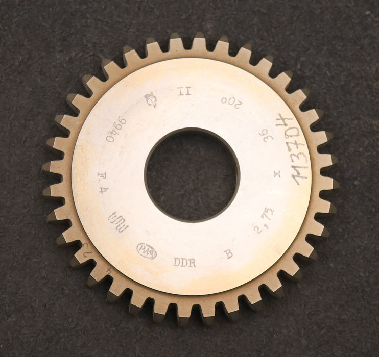 Bild des Artikels PWS-Scheibenschneidrad-m=-2,75mm-EGW-20°-Z=-36-BP-II-Ø105x11xØ1-1/4"-Qualität-B