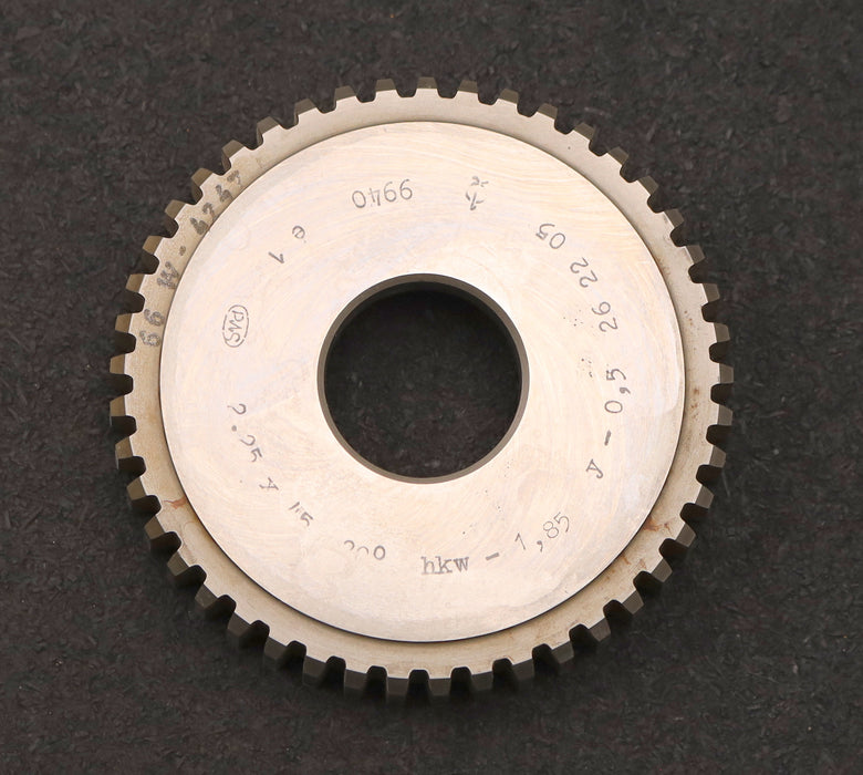 Bild des Artikels PWS-Scheibenschneidrad-m=-2,25mm-EGW-20°-Z=-45-hkw--1,85-Ø102x20xØ1-1/4"