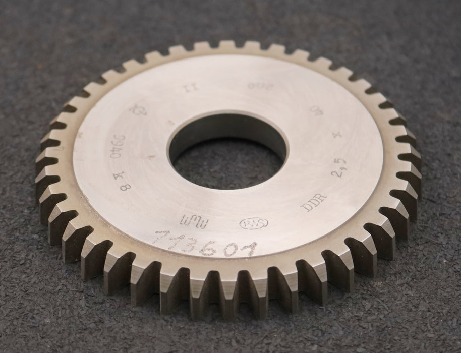 Bild des Artikels PWS-Scheibenschneidrad-m=-2,5mm-EGW-20°-Z=-40-BP-II-Ø106x12xØ1-1/4"-gebraucht