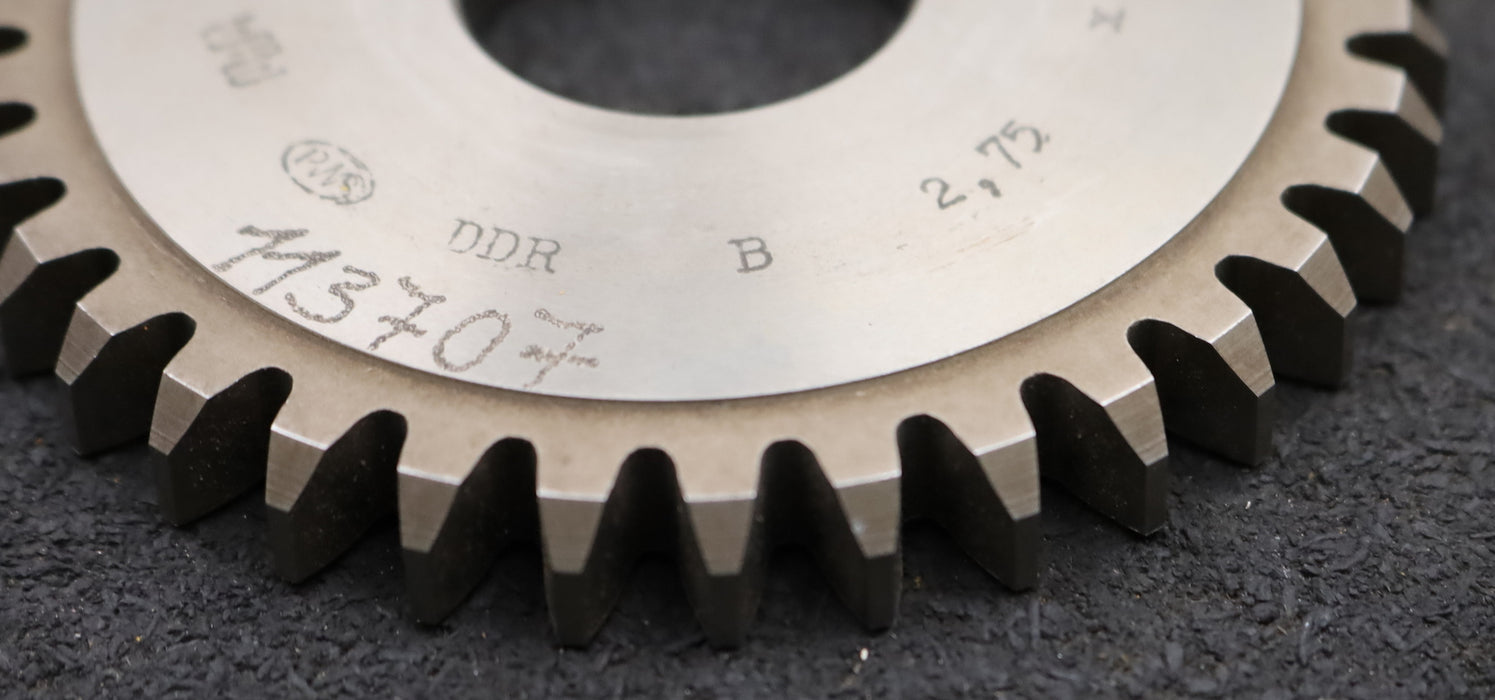 Bild des Artikels PWS-Scheibenschneidrad-m=-2,75mm-EGW-20°-Z=-36-BP-II-Qualität-B-Ø105x11xØ1-1/4"