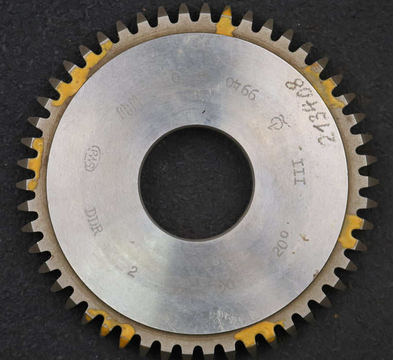 Bild des Artikels PWS-Scheibenschneidrad-m=-2mm-EGW-20°-Z=-50-BP-III-Ø105x10xØ1-1/4"-gebraucht