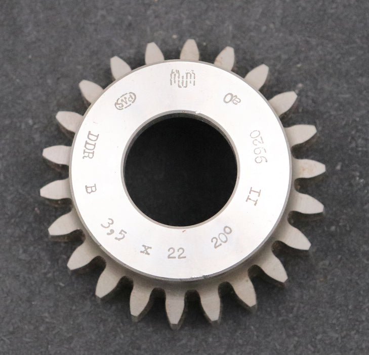 Bild des Artikels PWS-Glockenschneidrad-m=-3,5mm-EGW-20°-Z=-22-BP-II-Ø87x45xØ1-1/4"-gebraucht