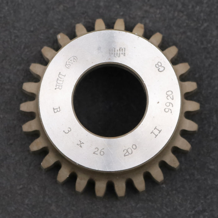 Bild des Artikels PWS-Glockenschneidrad-m=-3mm-EGW-20°-Z=-26-BP-II-Ø86x39xØ1-1/4''-Qualität-B