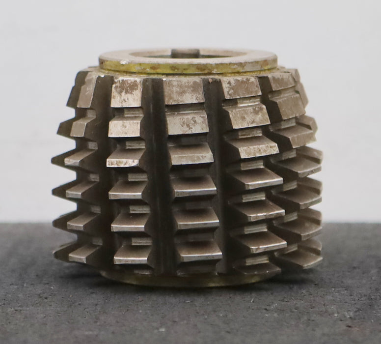 Bild des Artikels PWS-Schneckenrad-Wälzfräser-worm-wheel-hob-m=-2,5mm-BPIII-EGW-20°-Ø70x56x27mm