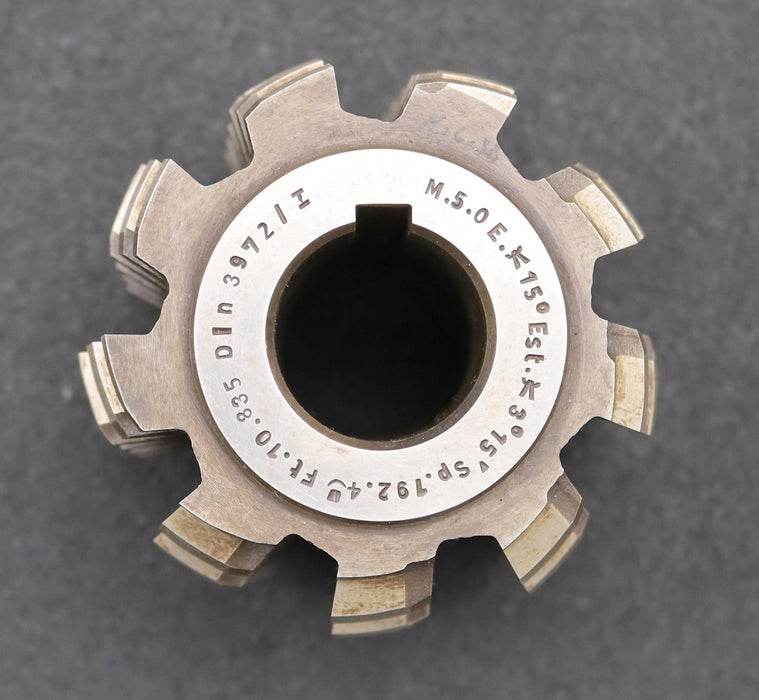 Bild des Artikels Schneckenrad-Wälzfräser-worm-wheel-hob-m=-5mm-BPI-15°EGW-Ø96x100x32mm-mit-LKN