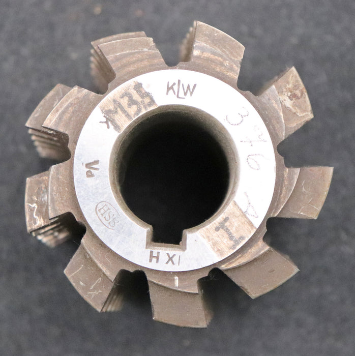 Bild des Artikels Zahnrad-Wälzfräser-gear-hob-m=-3,5mm-EGW-20°-BPI-nach-DIN-3972-Ø73x76xØ27mm