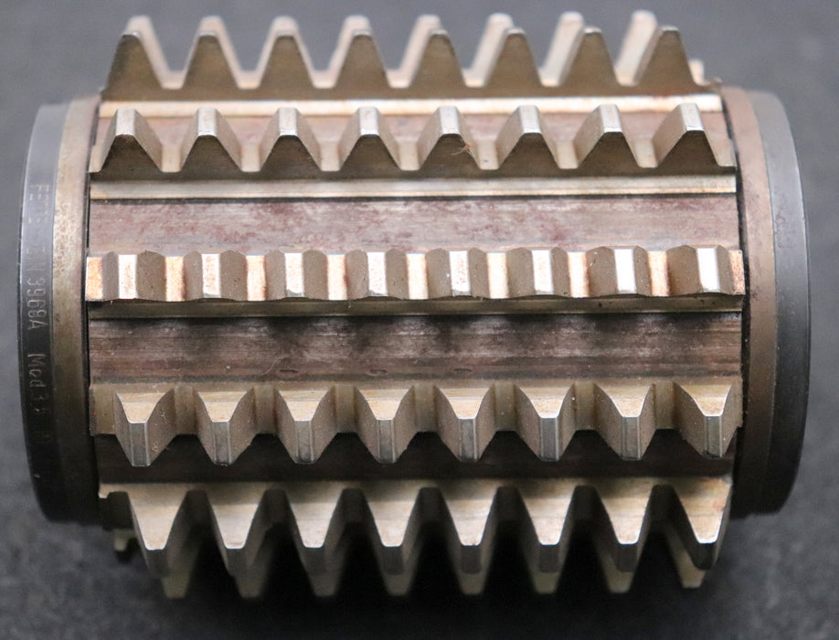 Bild des Artikels Zahnrad-Wälzfräser-gear-hob-m=-3,5mm-EGW-20°-Ø89x110xØ32mm-mit-LKN-1gg.-Rechts