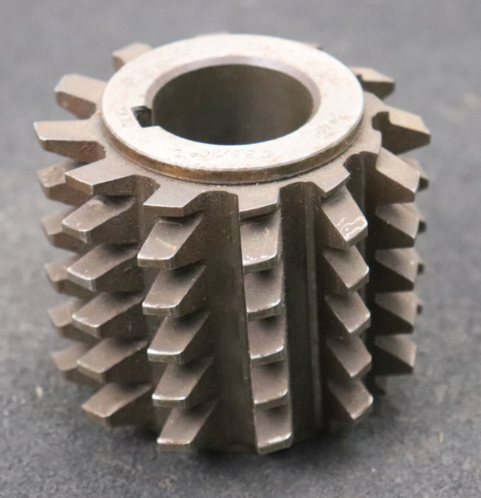 Bild des Artikels PWS-Zahnrad-Wälzfräser-gear-hob-m=-3,5mm-EGW-20°-BPI-Ø80x70xØ32mm-mit-LKN