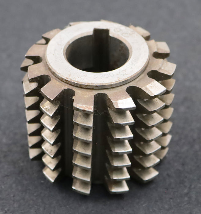 Bild des Artikels PWS-Zahnrad-Wälzfräser-gear-hob-m=-3,0mm-EGW-20°-BPII-DIN-3972-Ø80x71xØ32mm-LKN