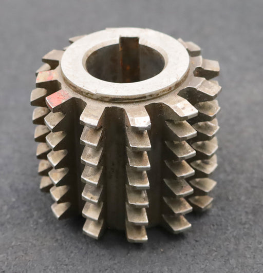 Bild des Artikels PWS-Zahnrad-Wälzfräser-gear-hob-m=-3,0mm-EGW-20°-BPII-DIN-3972-Ø80x71xØ32mm