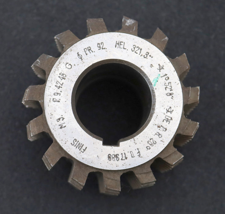 Bild des Artikels Zahnrad-Wälzfräser-gear-hob-m=-3,0mm-EGW-20°-Ø99x88xØ40mm-mit-LKN-1gg.-Links