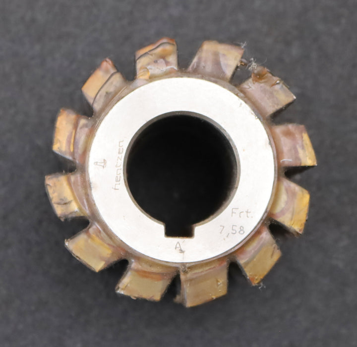 Bild des Artikels HENTZEN-Zahnrad-Wälzfräser-gear-hob-m=-3,5mm-EGW-20°-BPI-nach-DIN-3972