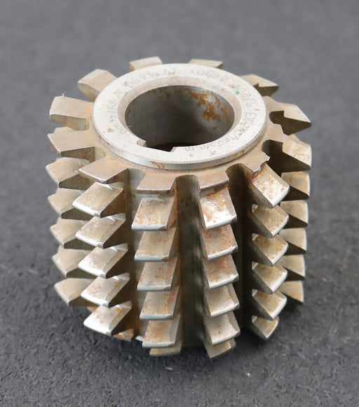 Bild des Artikels PWS-Zahnrad-Wälzfräser-gear-hob-m=-3,5mm-EGW-20°-BPIV-nach-DIN-3972-Ø81x71xØ32mm