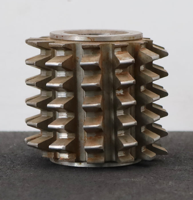 Bild des Artikels PWS-Zahnrad-Wälzfräser-gear-hob-m=-3,5mm-EGW-20°-BPIV-nach-DIN-3972-Ø81x71xØ32mm