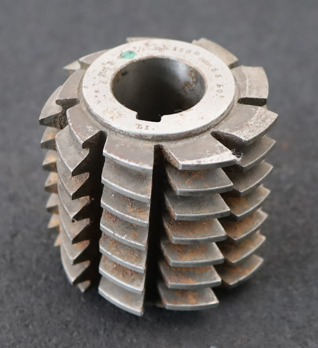 Bild des Artikels Zahnrad-Wälzfräser-gear-hob-m=-3,0mm-EGW-20°-Ø70x70xØ27mm-mit-LKN-1gg.-Links