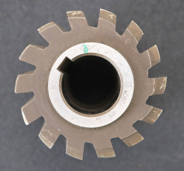 Bild des Artikels PWS-Zahnrad-Wälzfräser-gear-hob-m=-4,0mm-20°-EGW-BPII-nach-DIN-3972