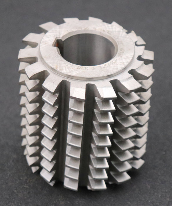 Bild des Artikels PWS-Zahnrad-Wälzfräser-gear-hob-m=-3,5mm-20°-EGW-BPII-Ø101x108xØ40mm