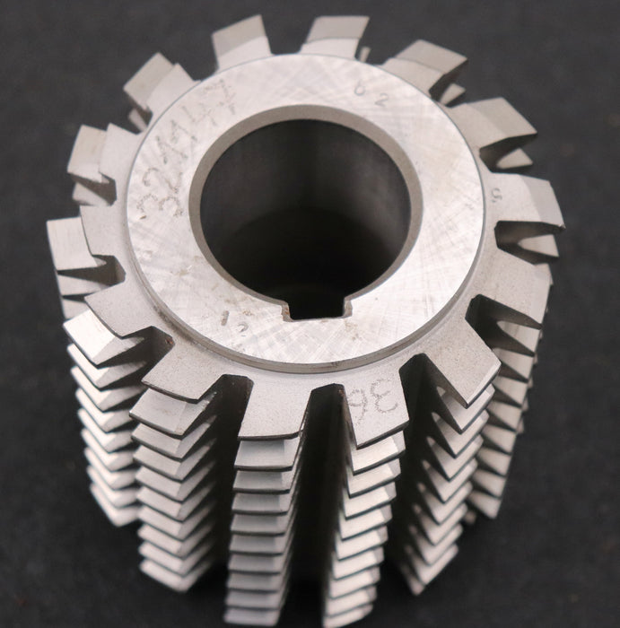 Bild des Artikels PWS-Zahnrad-Wälzfräser-gear-hob-m=-3,5mm-20°-EGW-BPII-Ø101x108xØ40mm