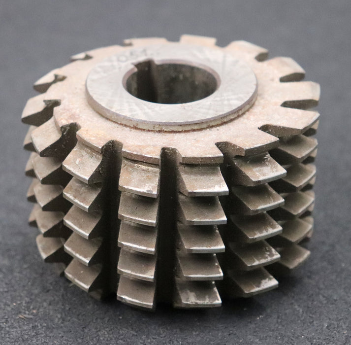 Bild des Artikels PWS-Zahnrad-Wälzfräser-gear-hob-m=-3,5mm-20°-EGW-BPIII-DIN-3972-Ø105x71xØ32mm