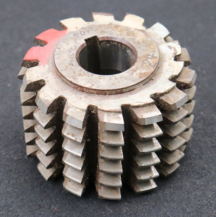 Bild des Artikels PWS-Zahnrad-Wälzfräser-gear-hob-m=-3,5mm-20°-EGW-Ø105x71xØ32mm-mit-LKN