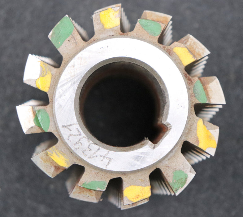 Bild des Artikels PWS-Zahnrad-Wälzfräser-gear-hob-m=-3,0mm-20°-EGW-BPIII-DIN-3972-Ø80x71xØ32mm