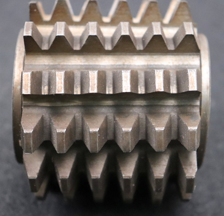 Bild des Artikels PWS-Zahnrad-Wälzfräser-gear-hob-m=-3,5mm-20°-EGW-BPI-DIN-3972-Ø80x71xØ32mm