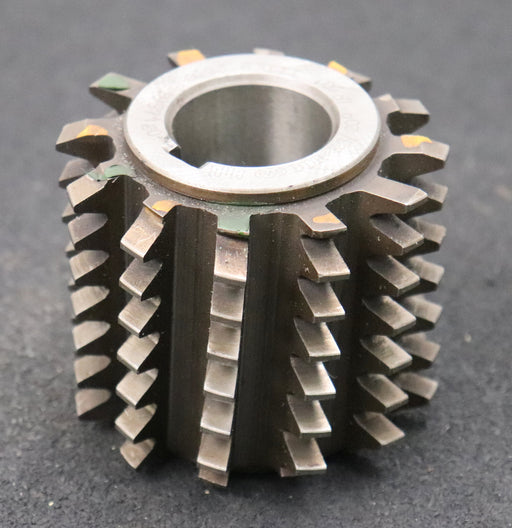 Bild des Artikels PWS-Zahnrad-Wälzfräser-gear-hob-m=-3,0mm-20°-EGW-BPIII-DIN-3972-Ø80x71xØ32mm-HSS