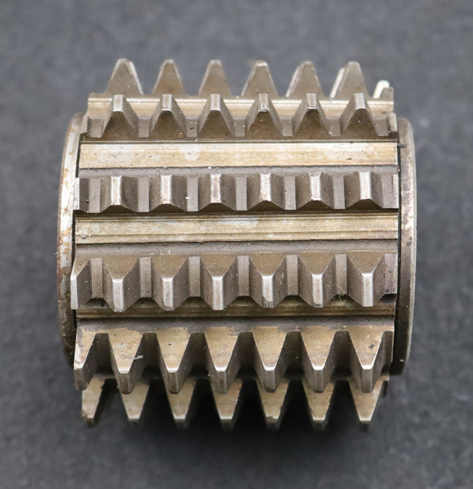 Bild des Artikels PWS-Zahnrad-Wälzfräser-m=-3,0mm-EGW-20°-BPIII-nach-DIN-3972-Ø80x70xØ32mm-mit-LKN