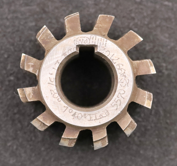 Bild des Artikels PWS-Zahnrad-Wälzfräser-m=-1,5mm-EGW-20°-BPII-nach-DIN-3972-Ø56x40xØ22mm-mit-LKN