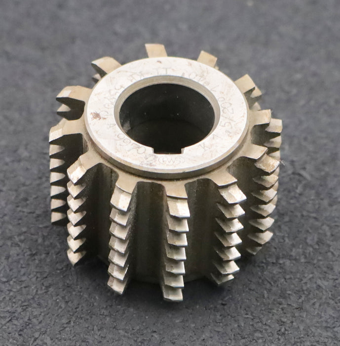 Bild des Artikels PWS-Zahnrad-Wälzfräser-m=-1,5mm-EGW-20°-BPII-nach-DIN-3972-Ø58x39xØ22mm-LKN