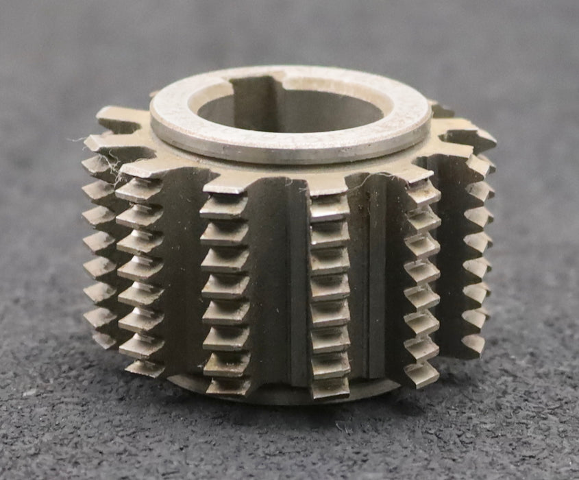 Bild des Artikels PWS-Zahnrad-Wälzfräser-m=-1,0mm-EGW-20°-BPII-nach-DIN-3972-Ø50x32xØ22mm-mit-LKN