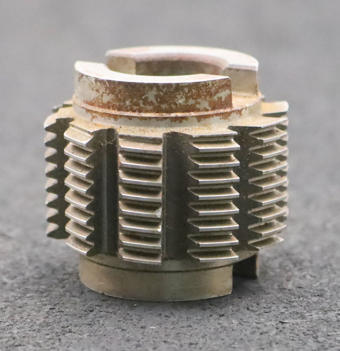 Bild des Artikels Zahnrad-Wälzfräser-m=-1,0mm-EGW-20°-BPI-nach-DIN-3972-Ø51x44xØ22mm-mit-Axialnut