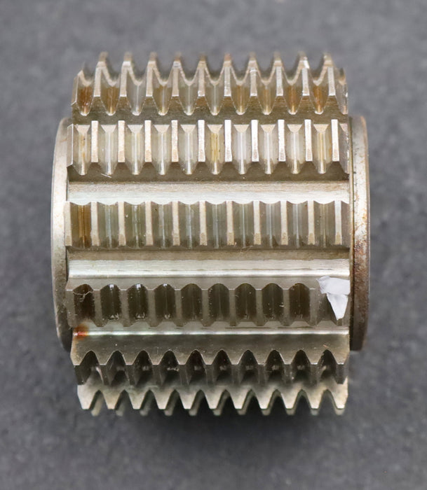 Bild des Artikels PWS-Zahnrad-Wälzfräser-m=-1,5mm-EGW-20°-BPII-nach-DIN-3972-Ø71x58xØ27mm-LKN