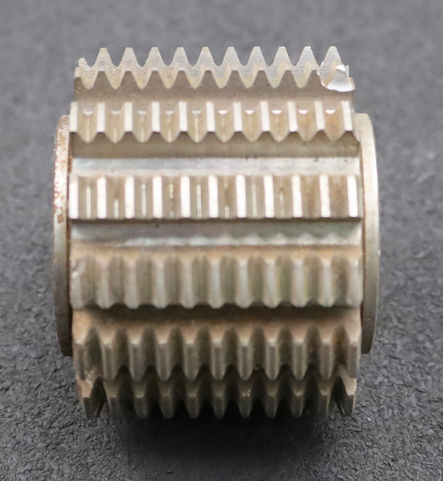 Bild des Artikels PWS-Zahnrad-Wälzfräser-m=-1,5mm-EGW-20°-BPII-nach-DIN-3972-mit-LKN-Ø71x58xØ27mm