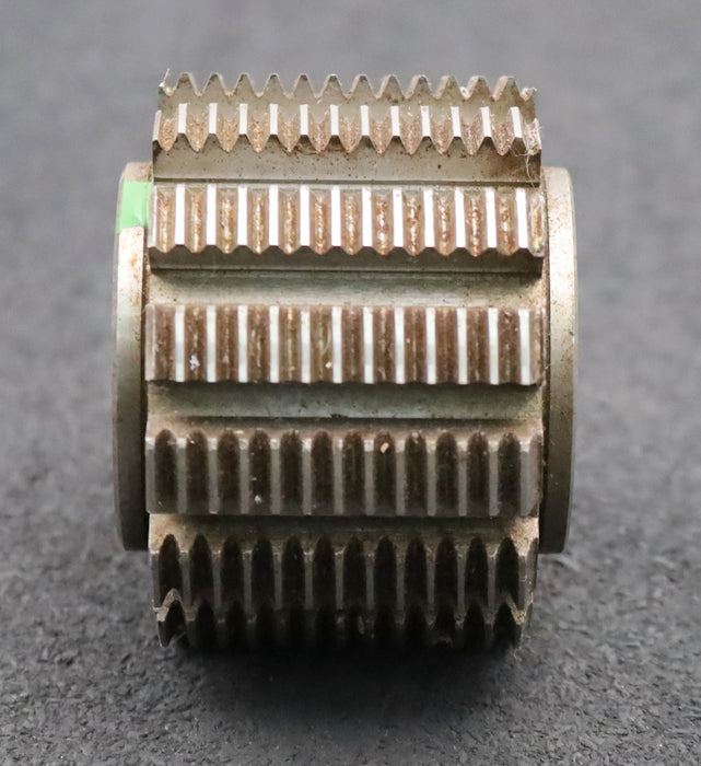 Bild des Artikels PWS-Zahnrad-Wälzfräser-m=-1,0mm-EGW-20°-BPII-DIN-3972-Ø63x48xØ27mm-mit-LKN