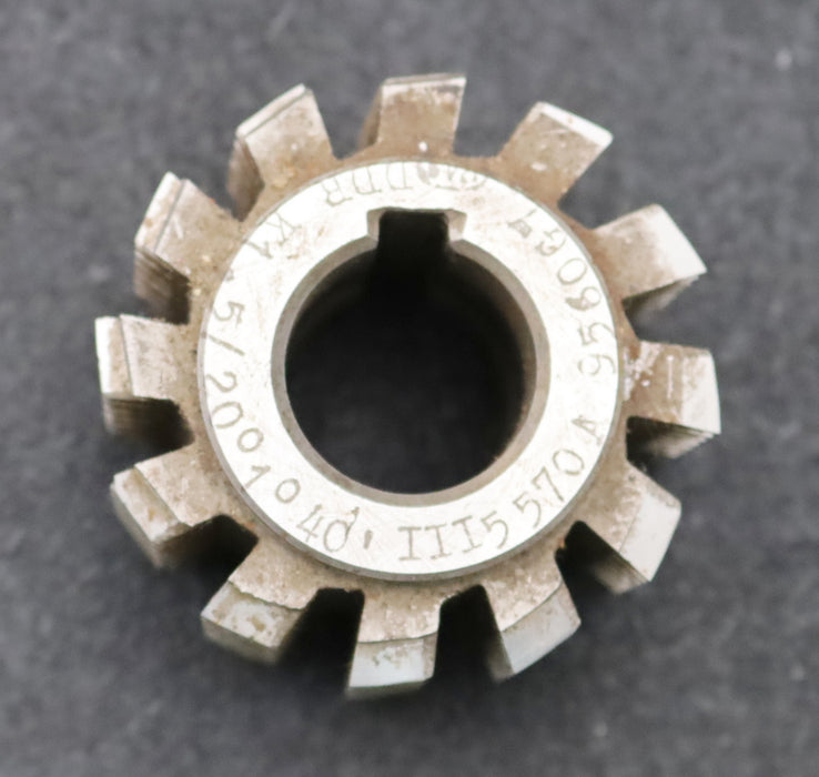 Bild des Artikels PWS-Zahnrad-Wälzfräser-m=-1,5mm-EGW-20°-BPIII-DIN-3972-Ø56x39xØ22mm-mit-LKN