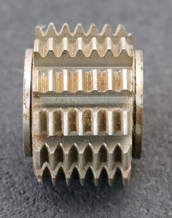 Bild des Artikels PWS-Zahnrad-Wälzfräser-m=-1,5mm-EGW-20°-BPII-DIN-3972-Ø56x40xØ27mm-spiralgenutet