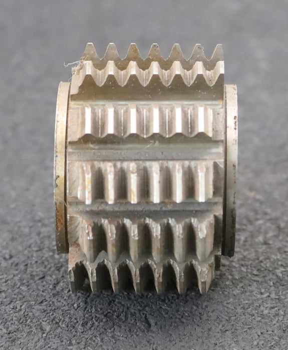 Bild des Artikels PWS-Zahnrad-Wälzfräser-m=-1,5mm-EGW-20°-BPII-DIN-3972-Ø56x40xØ27mm-LKN