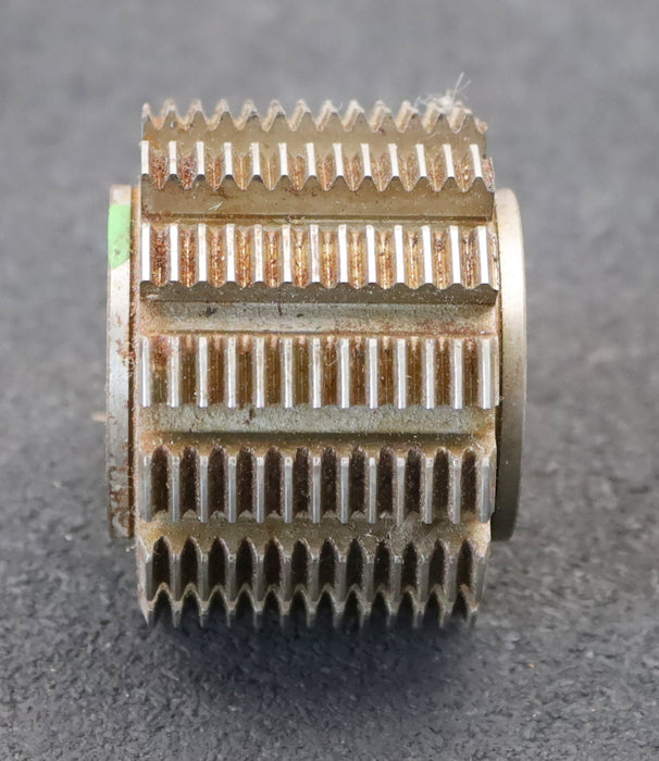 Bild des Artikels PWS-Zahnrad-Wälzfräser-m=-1,0mm-EGW-20°-BPII-nach-DIN-3972-Ø63x48xØ27mm-mit-LKN