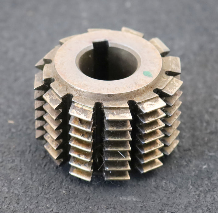 Bild des Artikels FETTE-Zahnrad-Wälzfräser-m=-1,5mm-EGW-20°-BPIII-nach-DIN-3972-Ø55x37xØ22mm