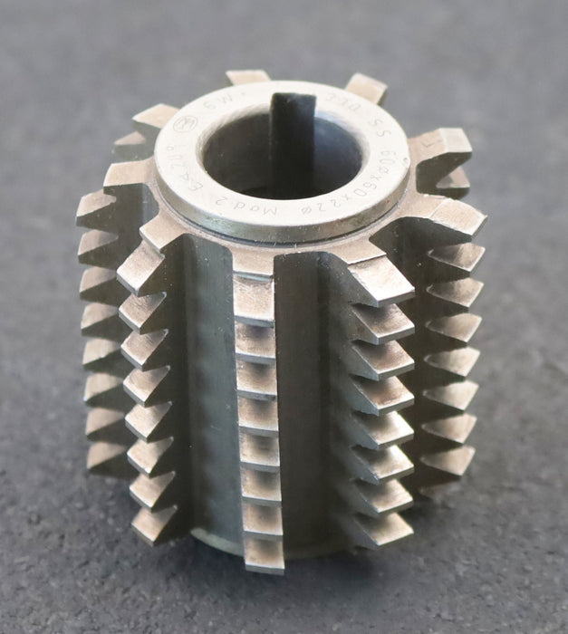 Bild des Artikels FETTE-Zahnrad-Wälzfräser-m=-2,0mm-EGW-20°-Ø60x60xØ22mm-mit-LKN-1gg.-Rechts