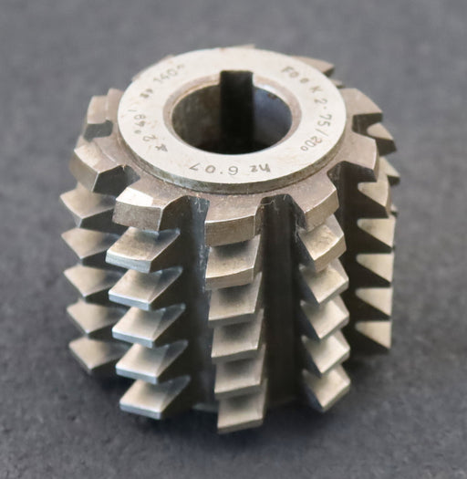 Bild des Artikels Zahnrad-Wälzfräser-m=-2,75mm-EGW-20°-Ø65x56xØ22mm-mit-LKN-1gg.-Rechts